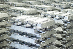 lingotti di alluminio
